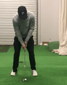 David Orr putting after