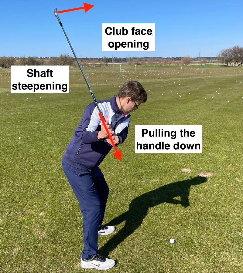 Downswing Extension Fault